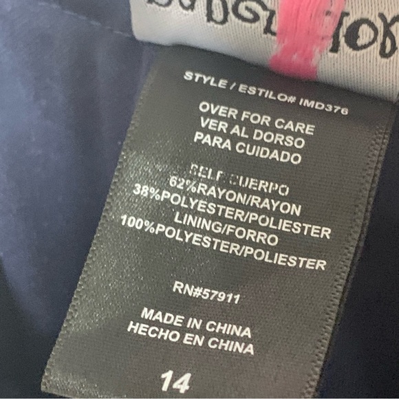 Paper Doll Rayon Blend Layered Ruffle Dress - Picture 9 of 9